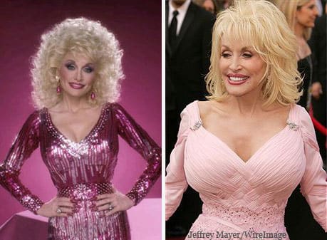 Dolly-Parton-10 famosos que arruinaron su belleza con cirugías plasticas