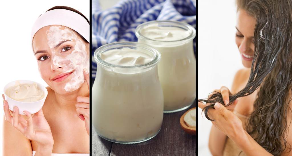 5 Usos del yogur natural en la belleza