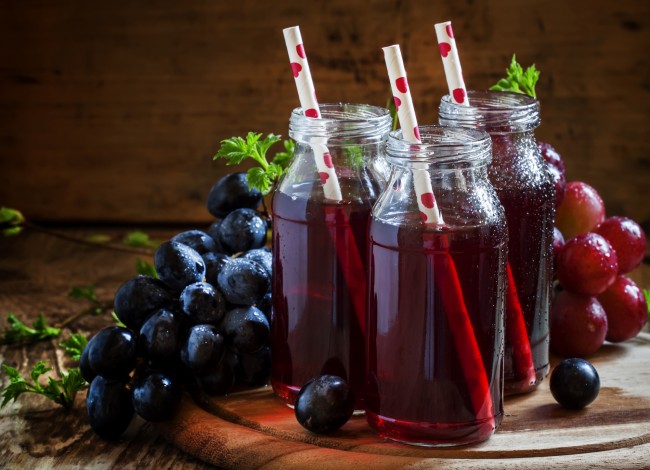 4 beneficios que desconocías del jugo de uva