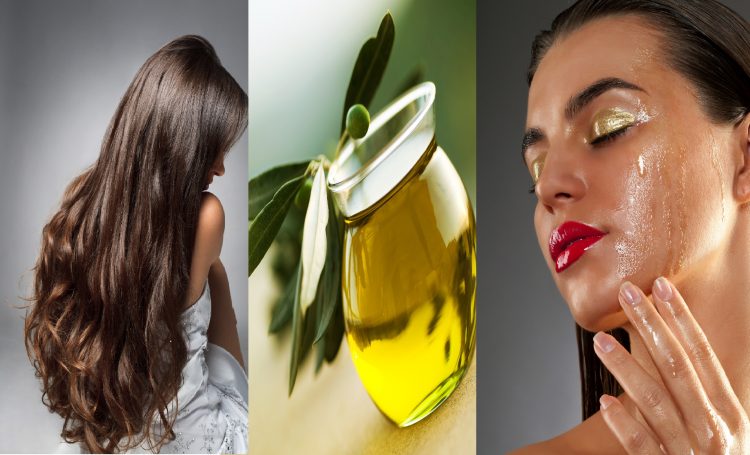 Tratamientos con aceite de oliva para el cabello y la piel